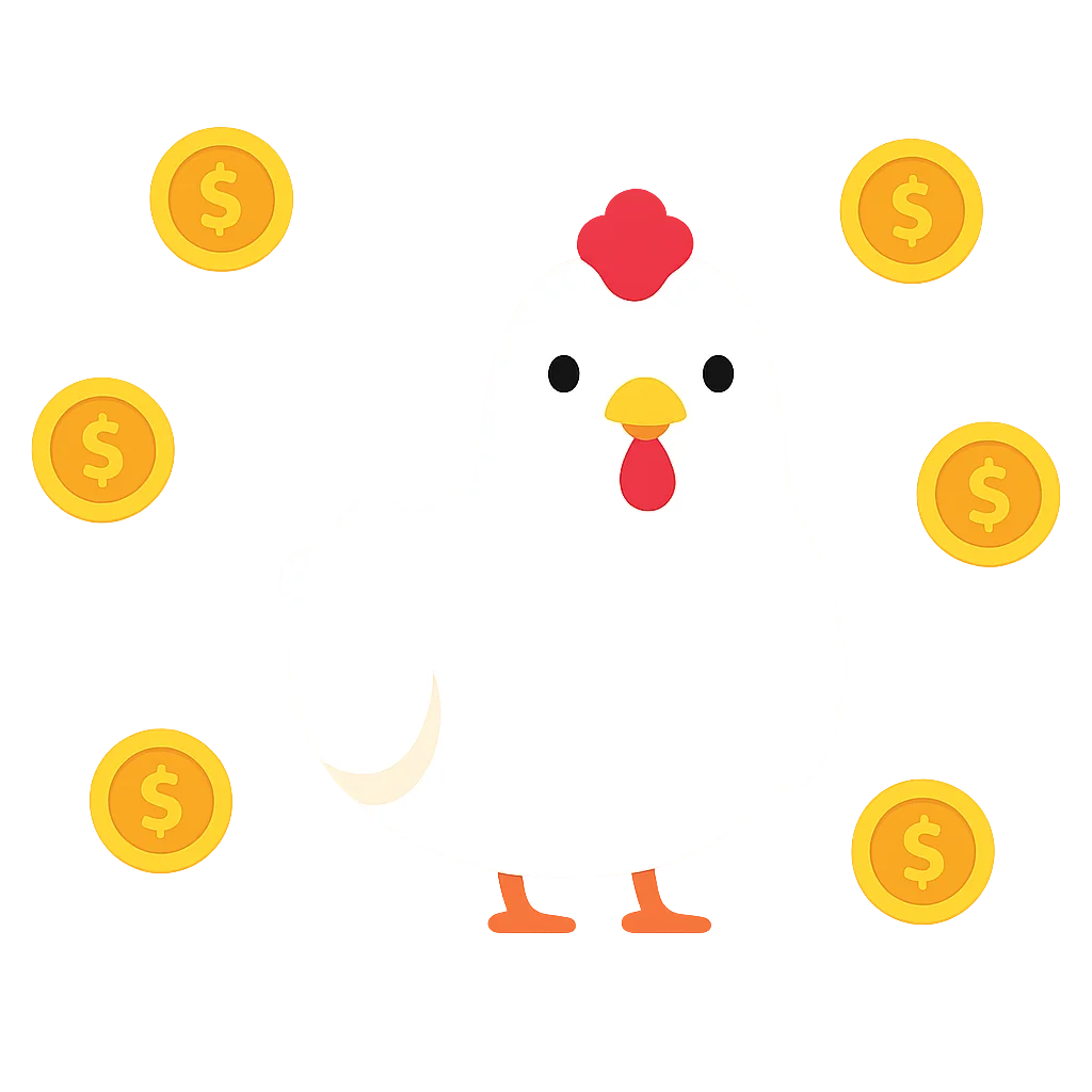 Chicken Stake Logo